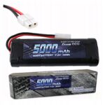 GensAceAkumulatorRCBateriaPakietNIMH5000mah72VWtyczkaTamiya1 belsilt Gens Ace akumuliatorius RC baterija blokas NiMH 5000mah 72V jungtis Tamiya