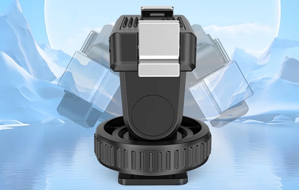 GimbalPULUZdoDJIOsmoAction5Pro43MagnetycznyUchwytMocowanieRodzajzestawuchwytowimocowan belsilt Gimbalas PULUZ skirtas DJI Osmo Action 5 Pro 4 3 magnetinis tvirtinimo laikiklis