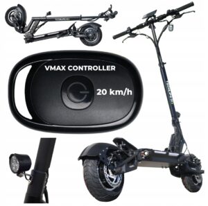 Elektrinis paspirtukas TECHLIFE Q3 RS V2 + pultelis iki VMAX | nuvažiuojamas atstumas 70 km