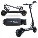 HULAJNOGAELEKTRYCZNATECHLIFEQ7RSXV2MOC3000WZASIEG100KM30AH52V belsilt Elektrinis paspirtukas TECHLIFE Q7 RSX V2 galia 3000 W nuvažiuojamas atstumas 100 km 30 Ah 52 V