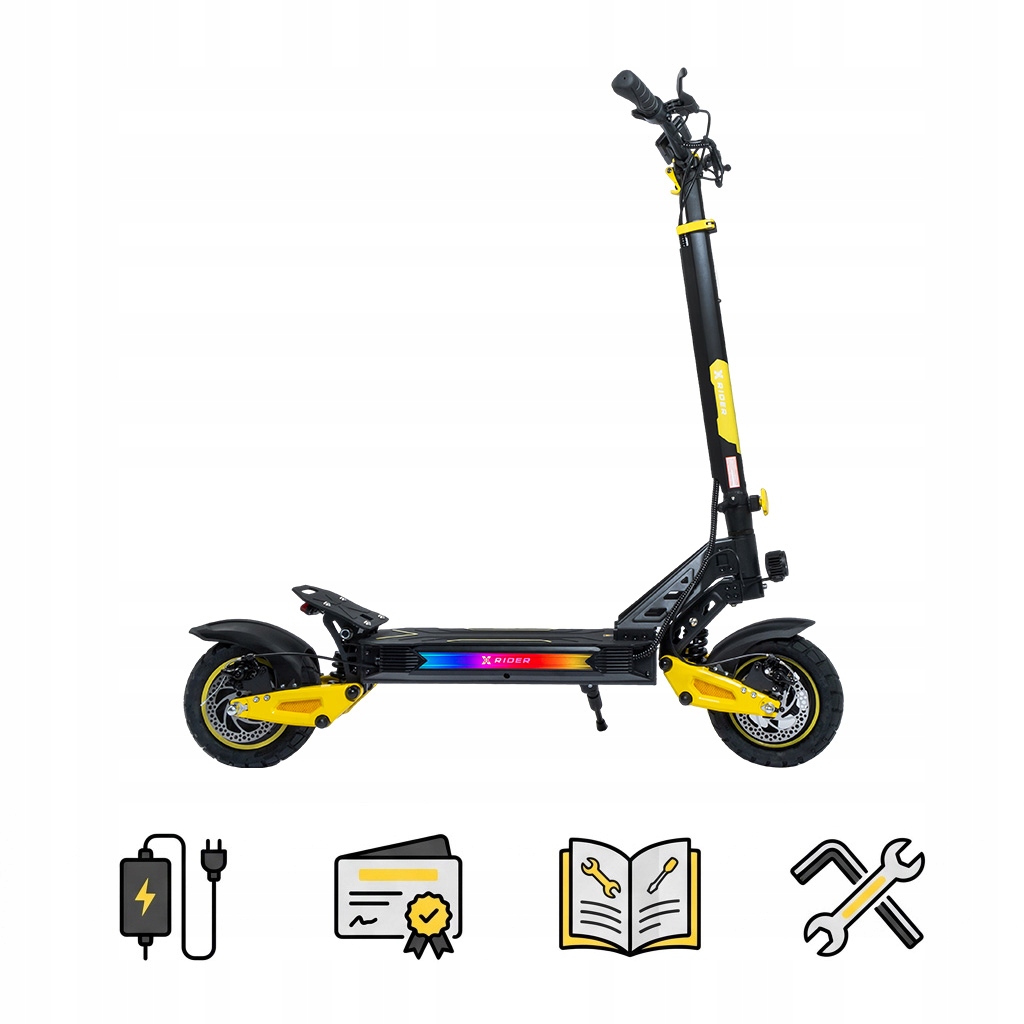 HULAJNOGAELEKTRYCZNAXRIDERF10XPROAMORTYZACJAKERS1400WPEAK20Ah48VLiczbatrybowjazdy3 belsilt Elektrinis paspirtukas XRIDER F10XPRO amortizacija KERS 1400 W PEAK 20 Ah48 V 1400W versija 4