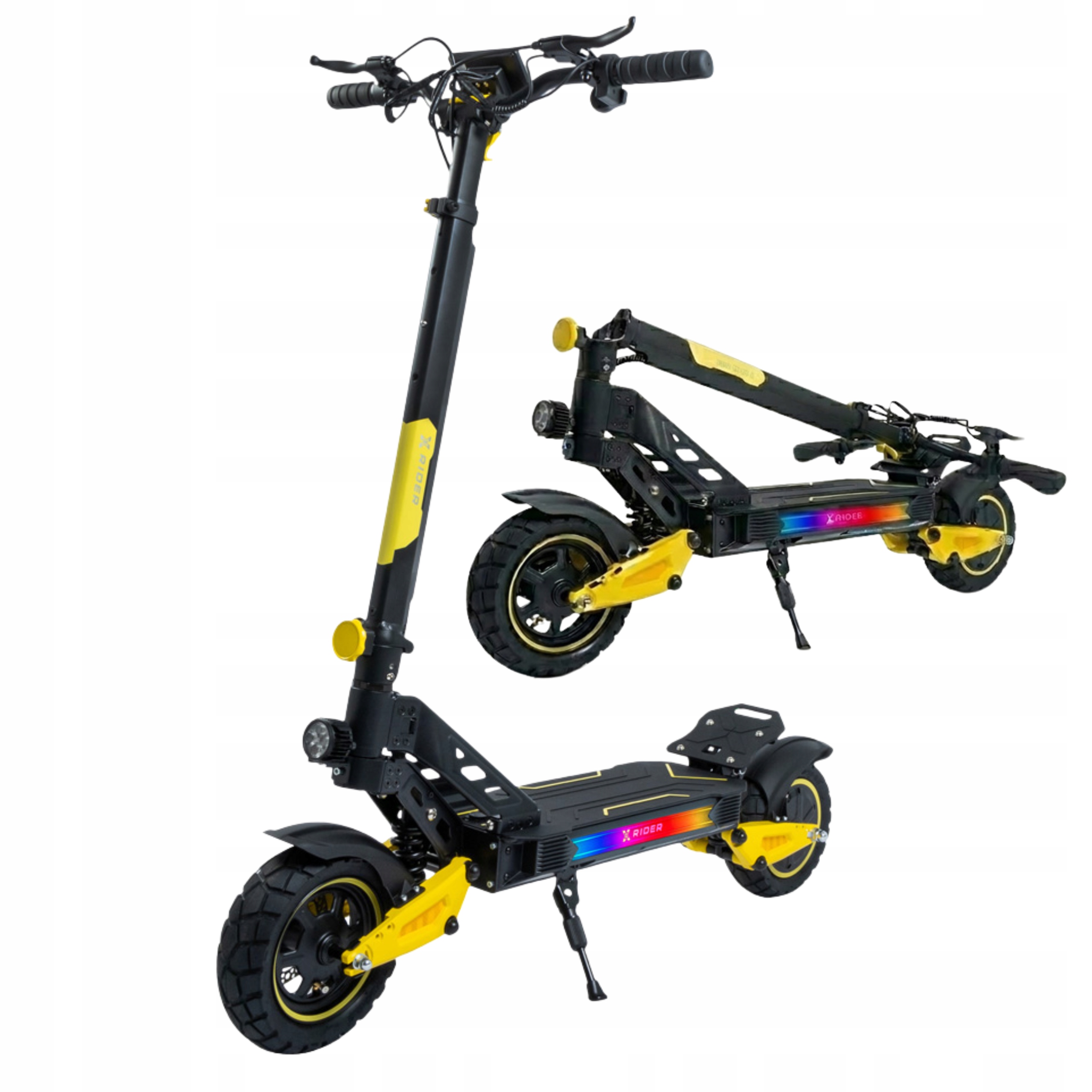 HULAJNOGAELEKTRYCZNAXRIDERF10XPROAMORTYZACJAKERS1400WPEAK20Ah48V belsilt Elektrinis paspirtukas XRIDER F10XPRO amortizacija KERS 1400 W PEAK 20 Ah48 V 1400W versija 4