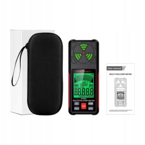Habotest Ht627 matuoklis Pola Elektromagnetycznego ekranas LCD ant baterijos
