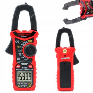 Habotest testeris skaitmeninis replinis matuoklis AC DC True RMS NCV LPF multimetras LCD