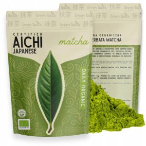 Japoniška matcha arbata bio sertifikuota kasdienė ir Shizuoka 100 g