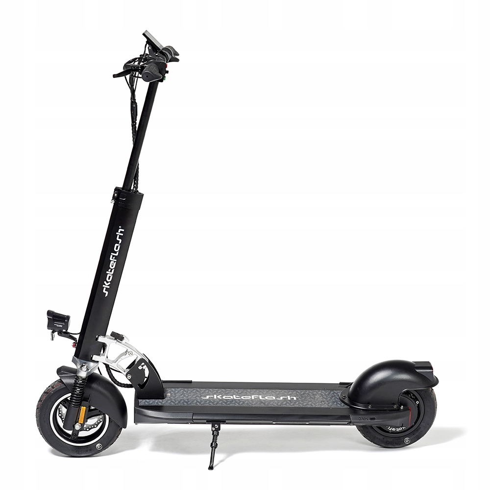 HulajnogaElektryczna500W40km10AmortyzacjaTarczoweSkateFlashSKUrbanKolorczarny belsilt Elektrinis paspirtukas 500 W 40 km 10 amortizacija Tarczowe SkateFlash SK Urban