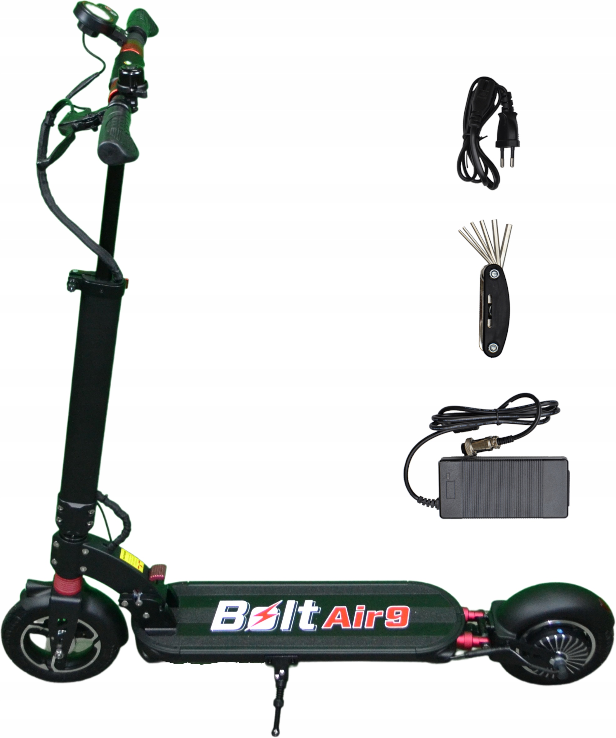 HulajnogaElektryczna600WBoltAir913AhDo45km belsilt Elektrinis paspirtukas 600 W Bolt Air 9 13 Ah iki 45 km