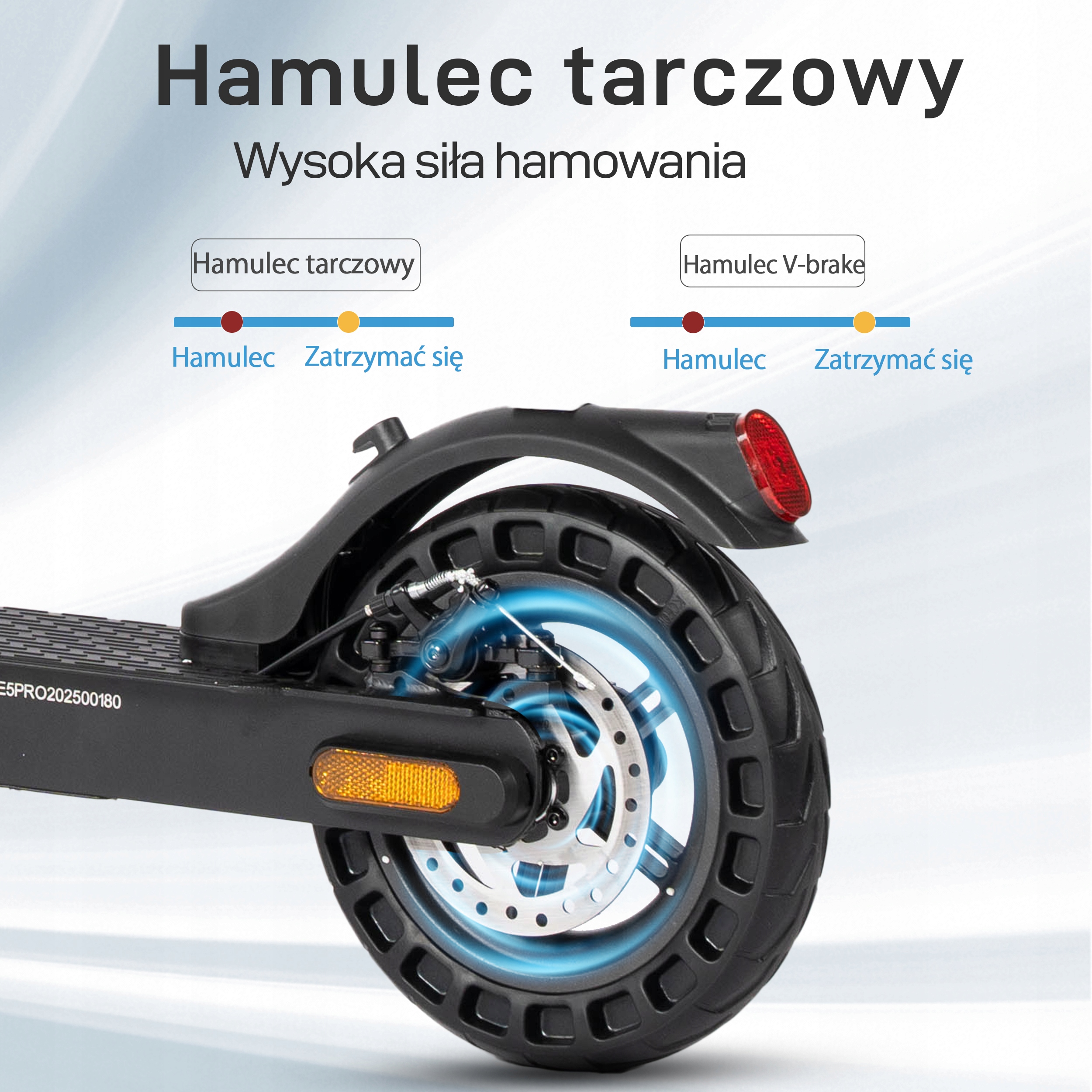 HulajnogaElektrycznadlaDoroslychSkladanaTerenowa36V500W10Mocsilnika250W belsilt