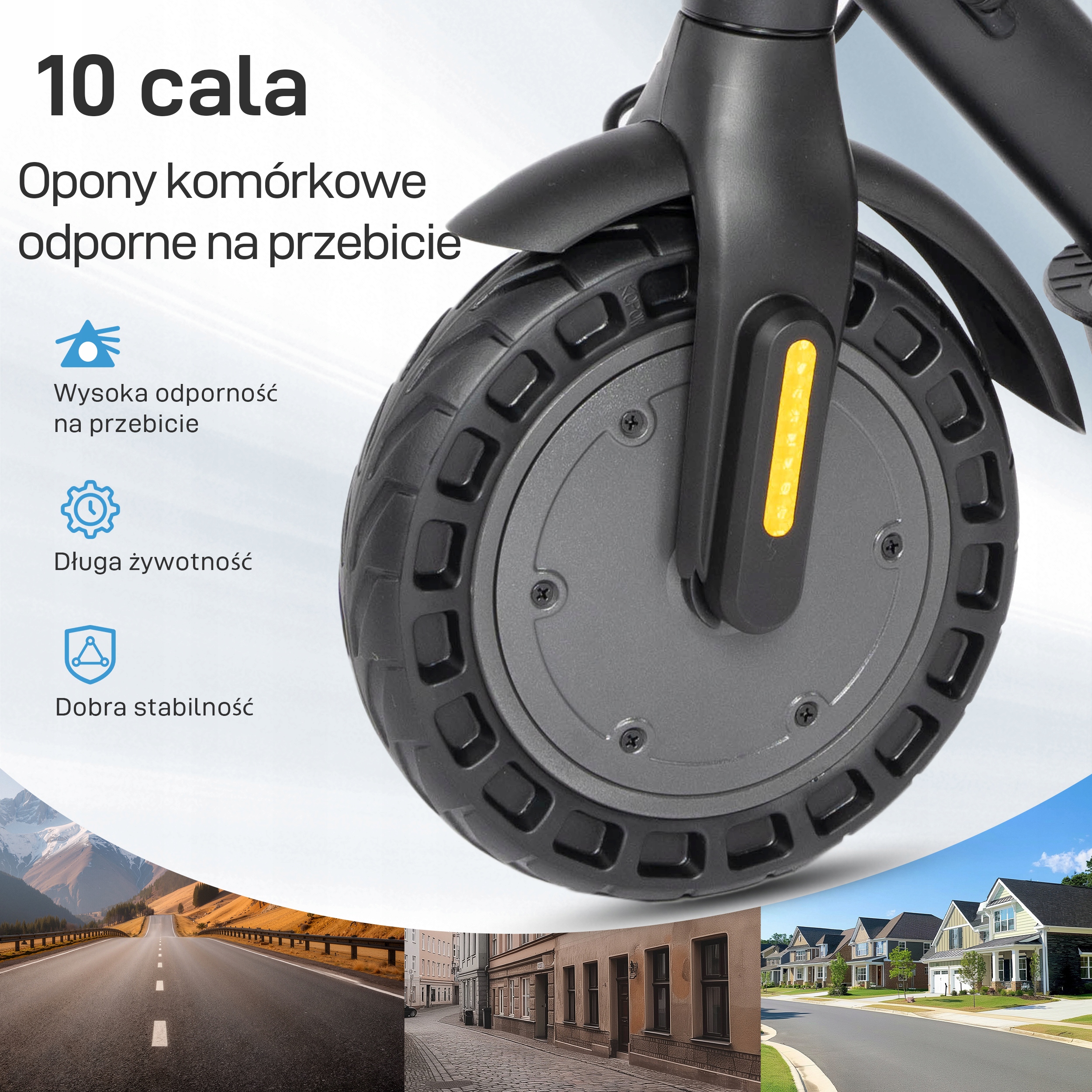 HulajnogaElektrycznadlaDoroslychSkladanaTerenowa36V500W10ModelHulajnogaElektryczna10 belsilt