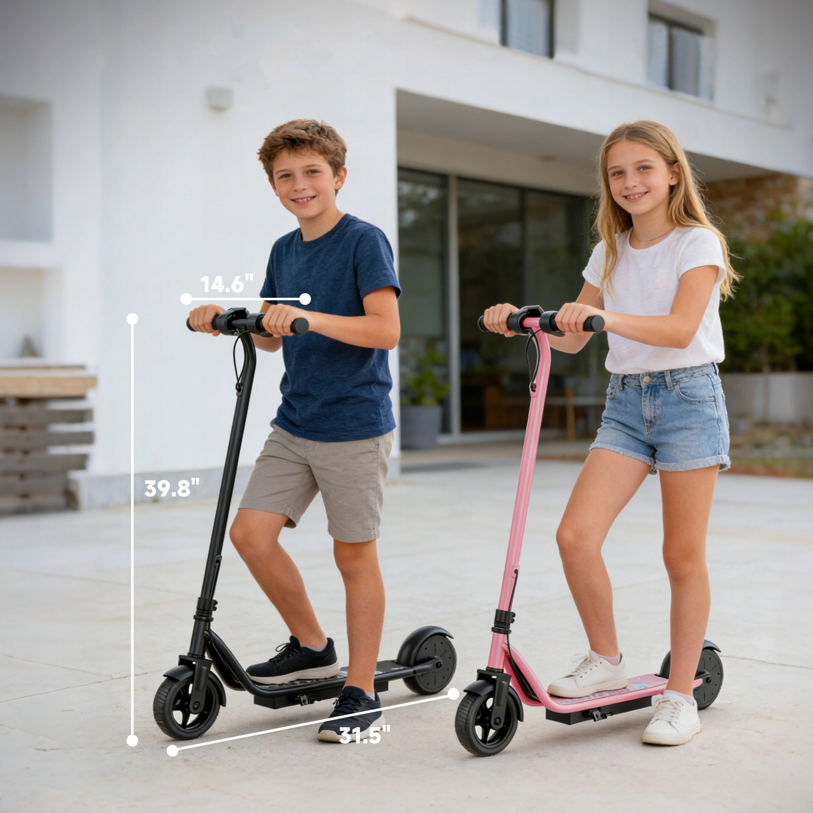 HulajnogaElektrycznadlaDzieci250W14KMH16KM65SolidneOpony70kgCzarnaStanopakowaniaoryginalne belsilt Elektrinis paspirtukas vaikams 250 W 14 kmh 16 km 65 Solidne padangos 70 kg juodas