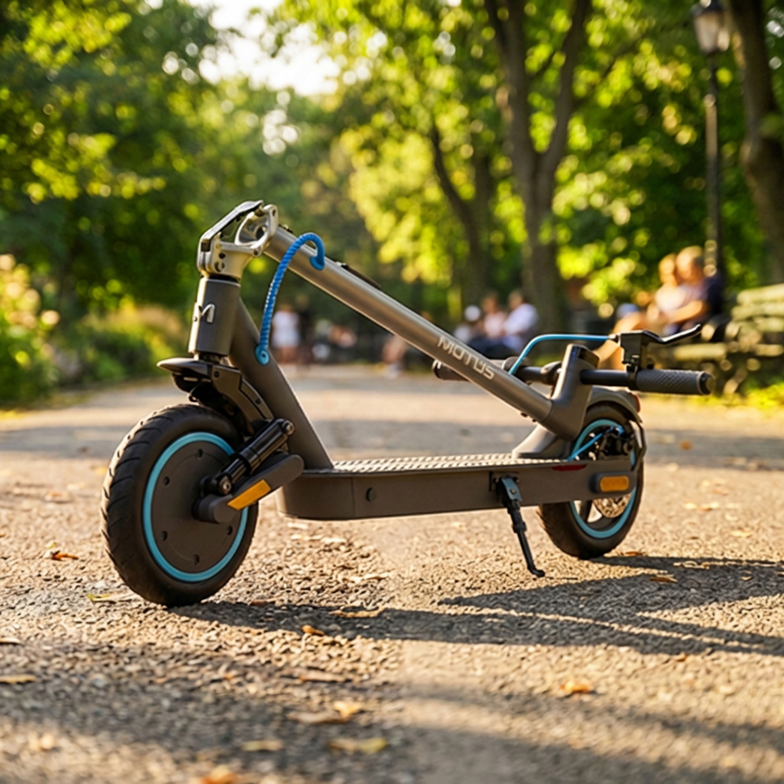 HulajnogaelektrycznaMotusScooty10Elite350WaplikacjaTuyabluetoothKolorszary belsilt Elektrinis paspirtukas Motus Scooty 10 Elite 350 W programėle Tuya Bluetooth 350W versija 2