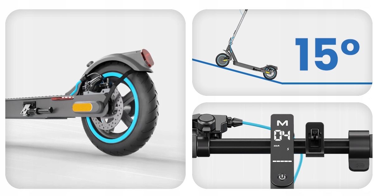 HulajnogaelektrycznaMotusScooty10Elite350WaplikacjaTuyabluetoothLiczbakol2 belsilt Elektrinis paspirtukas Motus Scooty 10 Elite 350 W programėle Tuya Bluetooth 350W versija 2