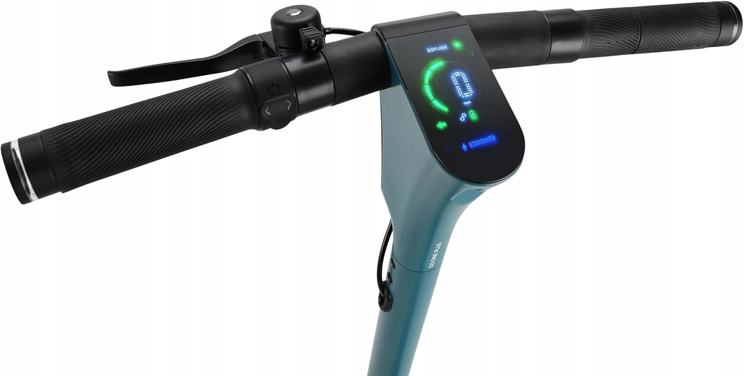 HulajnogaelektrycznaSoFlowSOONEEScooter500W40km78AhniebieskaPredkoscmaksymalna20kmh belsilt Elektrinis paspirtukas SoFlow SO ONE+ E Scooter 500 W 40 km 78 Ah mėlynas