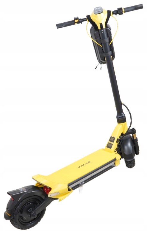 HulajnogaelektrycznaXRIDERMX10Max20kmhZasiegdo85kmkola10Kolorzolty belsilt Elektrinis paspirtukas XRIDER MX10 Max 20 kmh nuvažiuojamas atstumas iki 85 km ratai 10