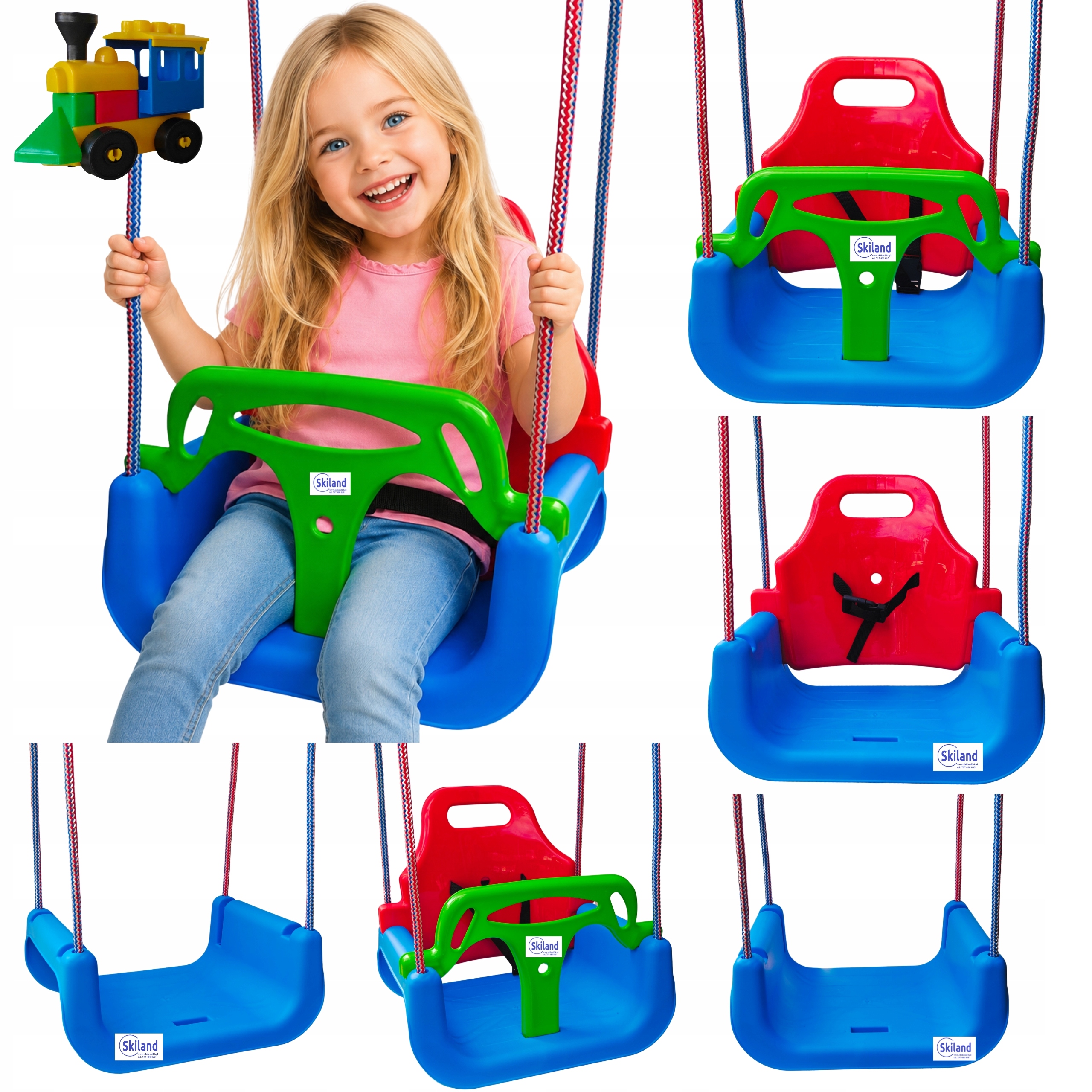 HustawkaOgrodowaModulowadomowadlaDzieci3w1MocnanaLinachBezpieczna belsilt Sodo sūpynės vaikams 3 viename namams ir sodui internetu