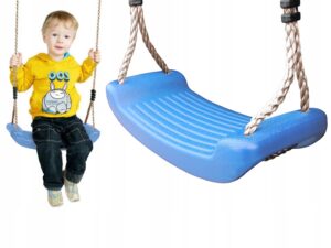 Plastikinės sodo sūpynės vaikams variantas 3 patogios ir saugios