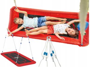 Gandro lizdo sūpynės vaikams 167x71 cm Playtive sodo žaidimams