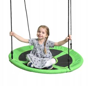 Gandro lizdo sūpynės vaikams sodui 100 cm iki 150 kg variantas 5
