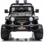 Jeep Bh Off Road 4X4, EVA, elektrinis automobilis vaikams 2.4G. Bagažinė, 12 V 9 Ah, 2.4