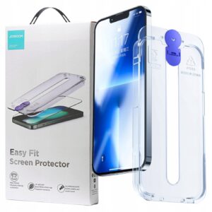JOYROOMSZKLOHARTOWANEEASYFITDOAPPLEIPHONE14PLUS67TRWALAOCHRONA belsilt Joyroom grūdintas stiklas Easy Fit Apple įrenginiams iPhone 14 Plus 67 Ochrona