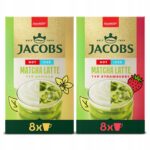 Jacobs Matcha latte braškių ir vanilinis gėrimas 2 x 8 vnt