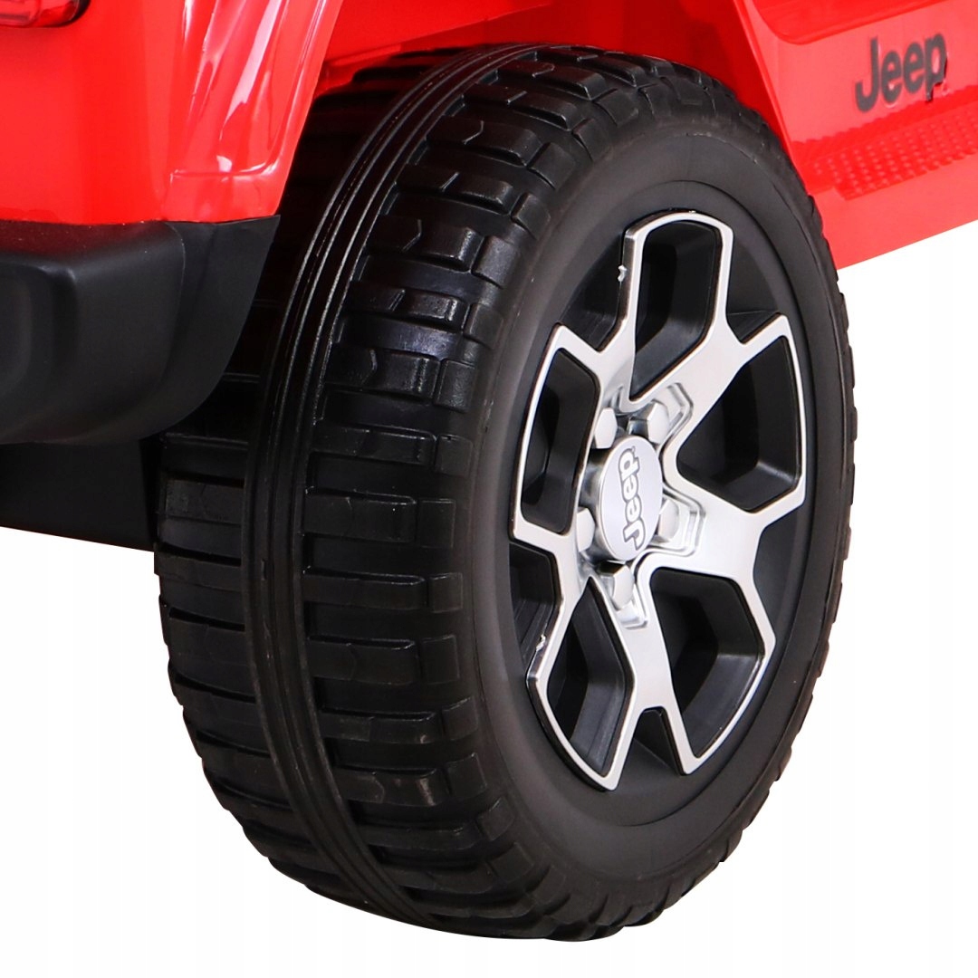 JeepWranglerRubiconnaakumulatordladzieciCzerwonyPilotRadioMP3Liczbadrzwi2 belsilt Jeep Wrangler Rubicon elektrinis automobilis vaikams Czerwony