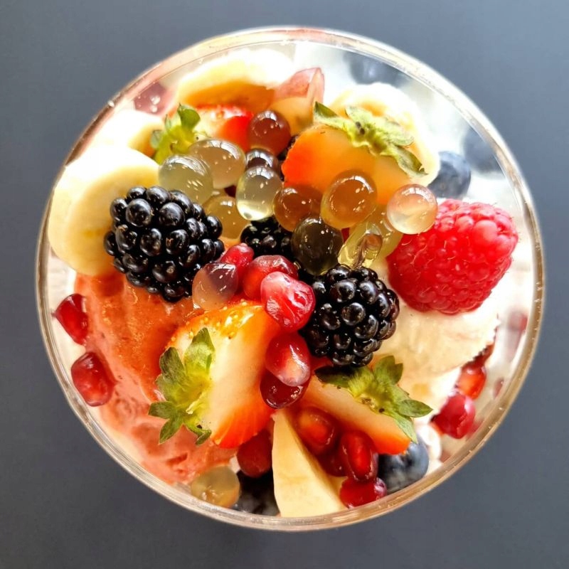 KULKIdoBUBBLETEAMOLEKULARNYKAWIORMoleculaJABLKO2kgEANGTIN5904054574027 belsilt Sprogstantys perlai Bubble Tea obuolių skonio Molecula 2 kg