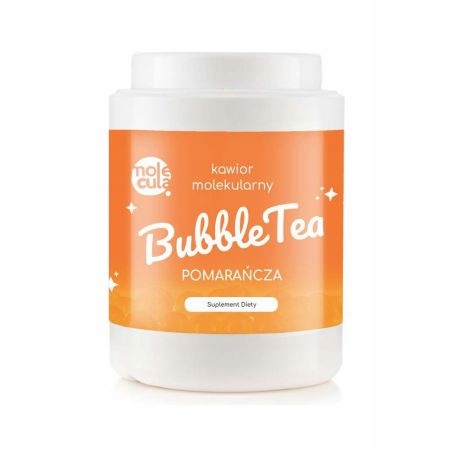 KULKIdoBUBBLETEAMOLEKULARNYKAWIORMoleculaPOMARANCZA2kgCertyfikatCertyfikatprodukcjiekologicznejUE belsilt Sprogstantys perlai Bubble Tea apelsinų skonio 2 kg Molecula