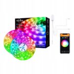 Spalvota LED juosta Nitebird Sl3 2x5m Tyua Wi Fi Sterowanie Telefonem 12v RGB