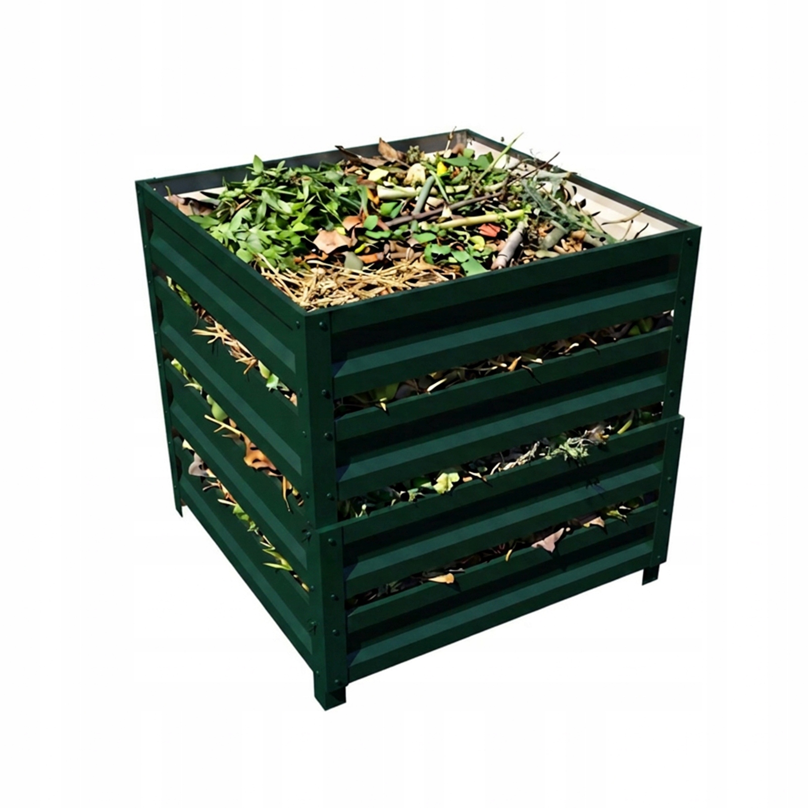 Kompostownikogrodowystalocynkowana100x100x100cmzielonyKodproducentaKompostownikBOTANICzielony belsilt Žalias cinkuoto plieno sodo komposteris 100 x 100 x 100 cm