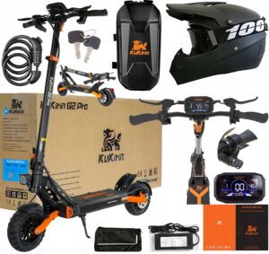 Kukirin G2 Pro ABE sulankstomas Elektrinis paspirtukas 500 W 20 kmh 156 Ah 65 km 500W versija 1