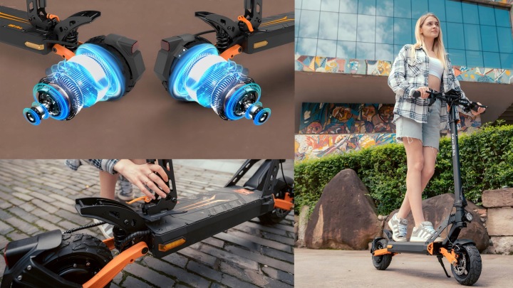 KukirinG2ProABESkladanyskuterelektryczny500W20KMH156Ah65kmEUMaksymalnykatnachyleniaterenu19 belsilt Kukirin G2 Pro ABE sulankstomas Elektrinis paspirtukas 500 W 20 kmh 156 Ah 65 km EU