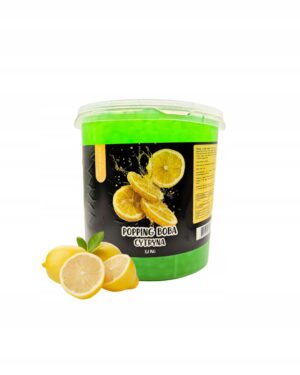 Sprogstantys perlai Bubble Tea citrinų skonio 32 kg Bubblejoy