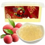 Sprogstantys perlai Bubble Tea ličių skonio 450 g pirkite dabar