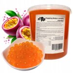 KulkidoBubbleTeapekajacepoppingboba34kgMARAKUJA belsilt Sprogstantys perlai Bubble Tea pasiflorų skonio 34 kg