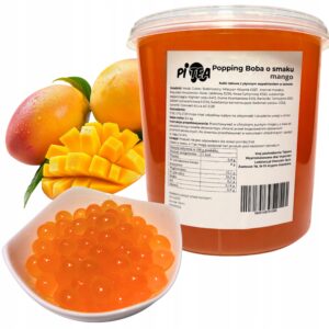 Sprogstantys perlai Bubble Tea mangų skonio 34 kg įsigykite dabar
