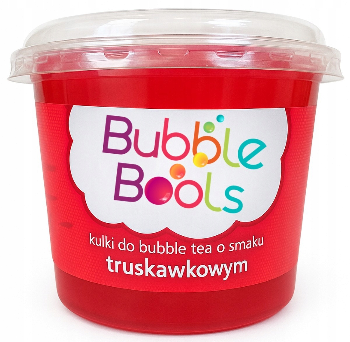 KulkiowocowedoBubbleTeaTRUSKAWKA500gPoppingBobatruskawkowe belsilt Sprogstantys perlai Bubble Tea braškių skonio 500 g для гейзеров