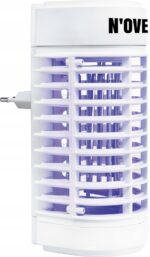 LAMPAOWADOBOJCZANOVEENIKN903LEDNAKOMARYMUCHY50m23WUVA belsilt Noveen IKN903 LED UV gaudyklė nuo musių ir uodų 50 m² 3 W