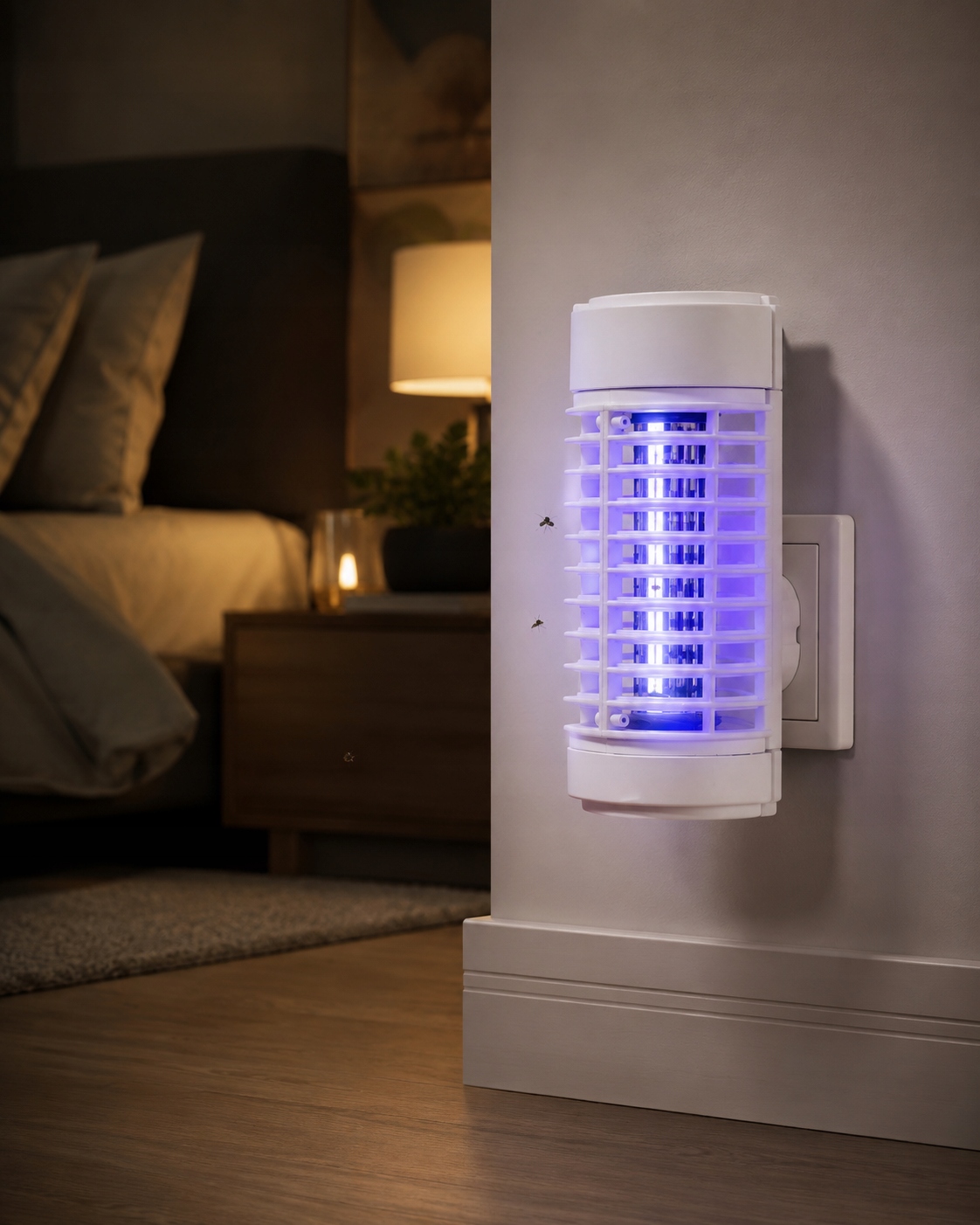 LAMPAOWADOBOJCZANOVEENIKN903LEDNAKOMARYMUCHY50m23WUVAProducentNoveen belsilt Noveen IKN903 LED UV gaudyklė nuo musių ir uodų 50 m² 3 W
