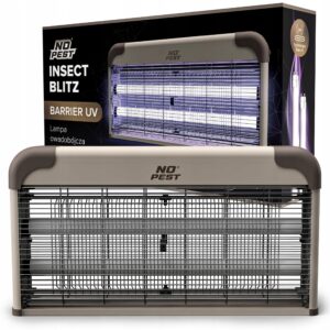 NO PEST lipni UV gaudyklė nuo musių efektyvi vabzdžių kontrolė