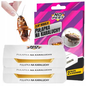 No Pest lipni gaudyklė tarakonams ir prūsokams 2 vnt