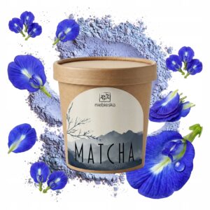 Mėlynas spalvota matcha arbata milteliais 50 g   japoniška matcha