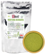 MATCHAZIELONAHERBATA100gWproszkunaturalna belsilt Japoniška matcha arbata 100 g kasdieniam naudojimui