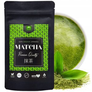 Japoniška matcha arbata premium bio ir Kagoshima 100 g