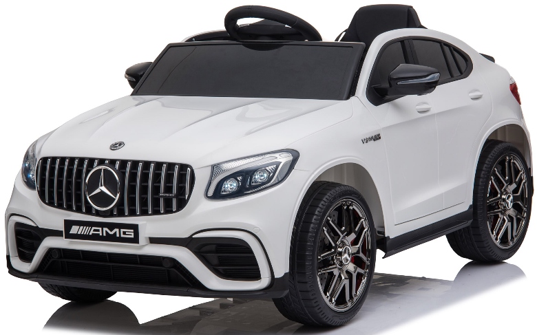 MERCEDESBENZGLC63SAUTONAAKUMULATORSKORAPILOT4x4MIEKKIEKOLAEVA belsilt Mercedes Benz GLC 63S elektrinis automobilis vaikams 4X4