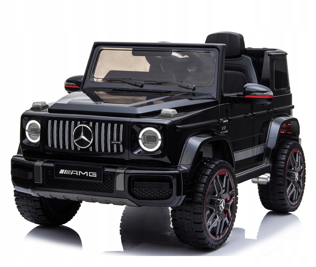 MERCEDESG63AUTONAAKUMULATORSKORAPILOT12V7AhSAMOCHOD4SILNIKI4x4Stanopakowaniaoryginalne belsilt Mercedes G63 elektrinis automobilis vaikams eko odos sėdynė nuotolinio valdymo pultas 12 V 7 Ah automobilis 4 varikliai 4X4 45 W variantas 4