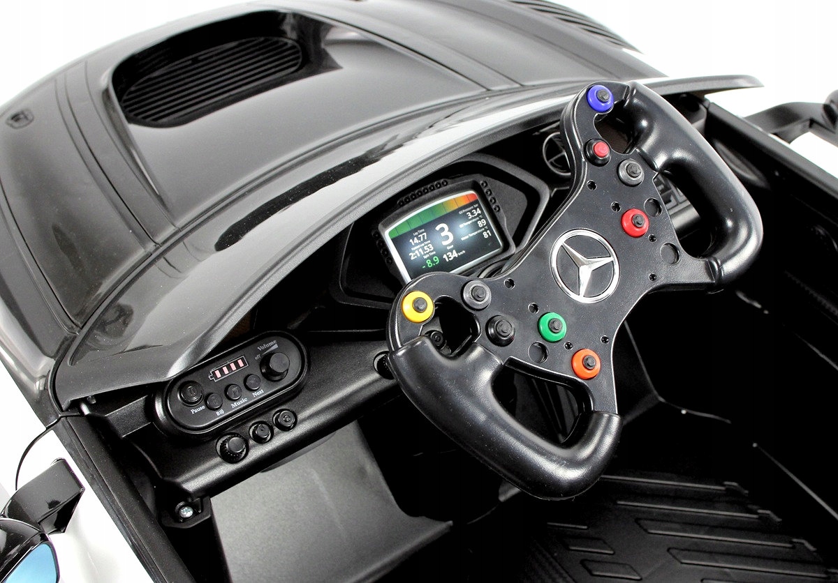 Mercedes GT3 AMG 4X4 elektrinis automobilis vaikams 12V 9Ah