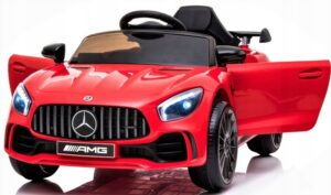 Mercedes Gtr s elektrinis automobilis vaikams su pulteliu