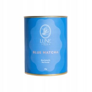Lune Tea mėlynas spalvota matcha arbata milteliais 40 g