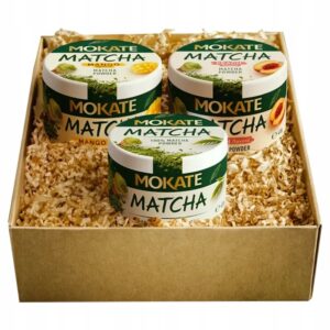 Mokate Dovanų matcha rinkinys 40 g žalias su japoniškais priedais premium